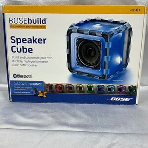 BOSEbuild Speaker Cube DIY Bluetooth Speaker Kit – New Open Box, STEM Toy